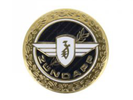 Emblem 65mm Black with Twig Zündapp