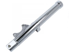 Outer Leg Front fork Left side with Brake Caliper Bracket Chrome Complete Zündapp 529 / 530