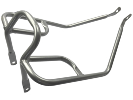 Luggagecarrier tank powdercoated silver Puch Maxi N