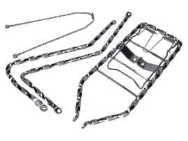 Frameparts set Twist chrome Heavy-Qaulity! Puch Maxi S models