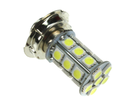 Lampe mit Kragen LED Weiß P26S SMD 6 Volt Universal
