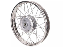 Spaakwiel 16 Inch RVS 16 x 1.60 Simson KR51/1 / KR51/2 Schwalbe / S50 / S51 / S53 / S70 / S83 / Etc