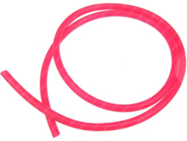 Fuel hose 4mm x 7mm Pink 1 Meter Universal