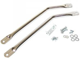 Frame Bracket set Chrome Complete Yamaha FS1