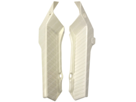 Treeplaat set Links & Rechts Creme Honda PA50 Camino