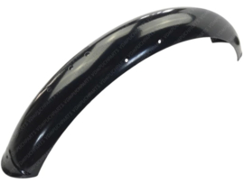 Front mudguard 17 Inch black powdercoated Luxe round Puch Maxi S