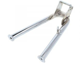 Centre stand 300mm Chrome Peugeot 103