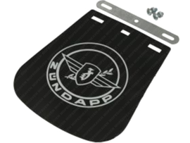 Mudflap Zundapp Logo Black 170mm - 140mm Zündapp