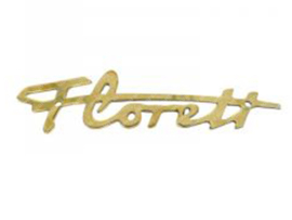 Emblem Brass 80mm Kreidler Florett