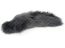 Keychain Grey 30cm - 40cm Foxtail