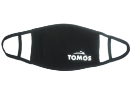 Mouth mask Tomos logo black
