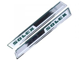 Sticker set Frame Green - White - Chrome Solex 3800 / 5000