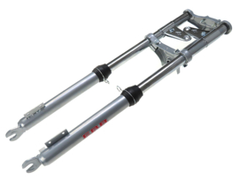 Front fork long 65cm silver EBR Puch Maxi