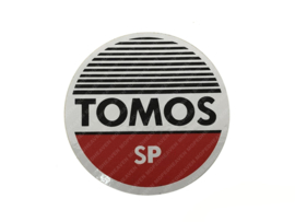 Sticker Black / Red / White 57mm Tomos SP