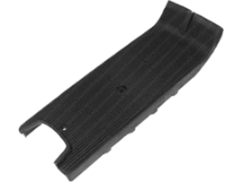 Footboard (Bolt Hole Middle - Rearside) Black Vespa Ciao
