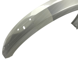 Achterspatbord 17 Inch Hoekig Grijs / Wit Origineel! Puch Maxi N / P / K