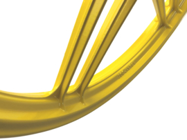 Star wheel 17 Inch Powdercoated Yellow 17 x 1.35 Puch Maxi