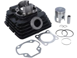 Cylinder set 50cc (40mm) Cast iron Import Yamaha DT / RD / TY / Enduro