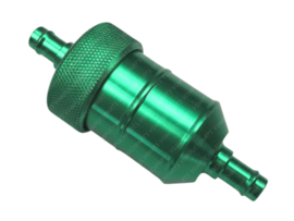 Fuel filter Aluminium CNC Demountable! Green BIG 2 Universal