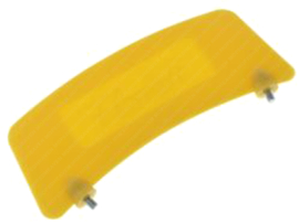 Plate Front fender Yellow Kreidler Florett