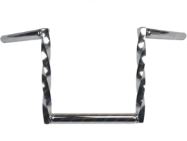 Handlebar Custom Twist High Chrome 210mm - 22mm Universal