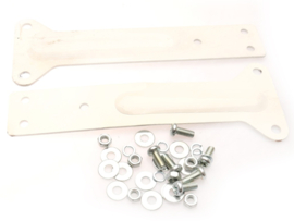 Bracket set Front fender White Complete Gilera Citta