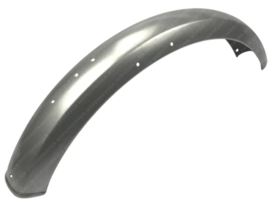 Front mudguard 17 Inch silver powdercoated round Puch Maxi S