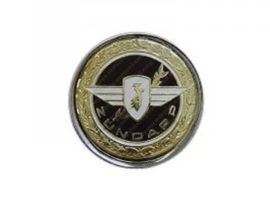Sticker 41mm Gold - Black Logo Zündapp