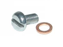 Oil Inspection Bolt + Sealing Stainless steel Zündapp 3 / 4 / 5 Gear