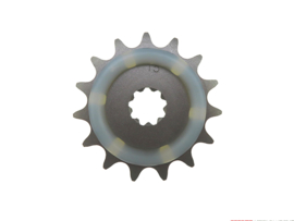 Voortandwiel 15 Tands met rubberen demper Puch Maxi / MV / VS / DS / Monza / Etc