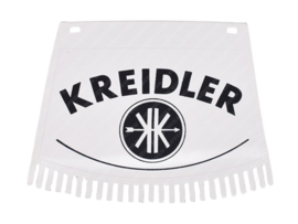 Mudflap White - Black Original! Kreidler