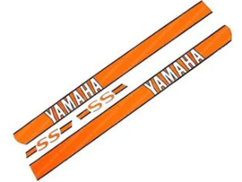 Sticker set Orange - White Yamaha FS1 SS 378-1974