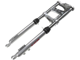Front fork - Disc brake! short 56cm silver EBR Puch Maxi