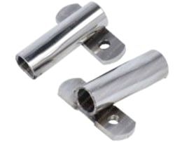 Flasher bracket set Rear side Stainless steel Zündapp 540