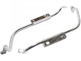 Radiator bracket set Chrome Zündapp 517