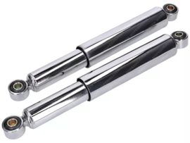 Schokbreker set Classic - Gesloten Chroom - Chroom 370mm Universeel