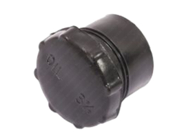 Tank cap Standard Black Peugeot 103