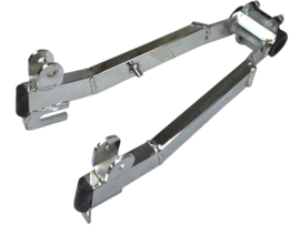 Achterbrug set Chroom Vierkant Compleet! EBR Puch Maxi S