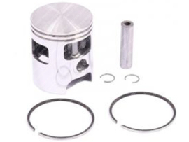 Piston 80cc (47mm) 10mm Pin Malossi ALU Deps Cast iron Gilera Citta / Vespa Bravo / Ciao / SI
