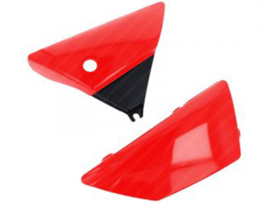 Side panel set Gloss Red Yamaha DT50MX / DT80MX
