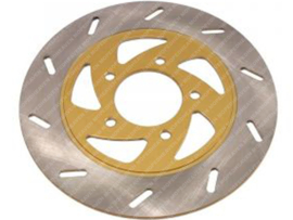 Brake disc Gold look Zündapp KS50