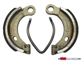 Brake shoes set 90mm Newfren single spring Tomos A35