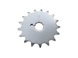 Voortandwiel 17 Tands Chroom Puch Maxi / MV / VS / DS / Monza / Etc