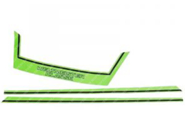 Sticker set Buddyseat Light Green Kreidler Weltmeister Klasse