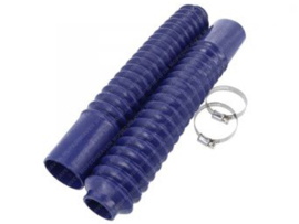Fork covers set Front fork Blue Long 34cm Honda MT / MTX