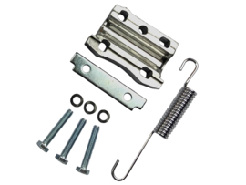 Mounting set centerstand complete aluminium chrome Puch Maxi