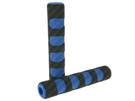 Spons Rubber set Remhevel 10cm Zwart - Blauw 2-Delig Universeel