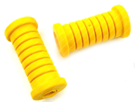 Voetsteun Rubber set Open Geel Simson S50 / S53 / S70 / KR51 / KR53 / Schwalbe Star