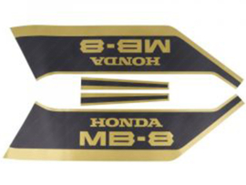 Sticker set John Player Special Gold - Black Honda MB8