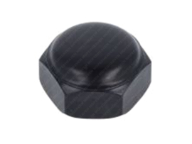Steering head nut Front fork Black Original Honda MT50 / MB50